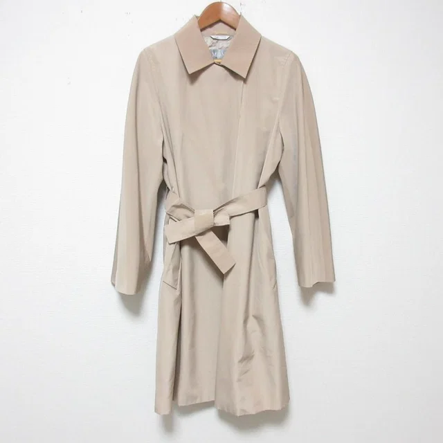 Max Mara with Belt Wrap Coat Spring Beige in Beige from The Reluxe