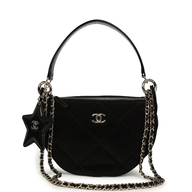 Chanel Coco Neige Clutch in Black Calfskin from Madison Avenue Couture