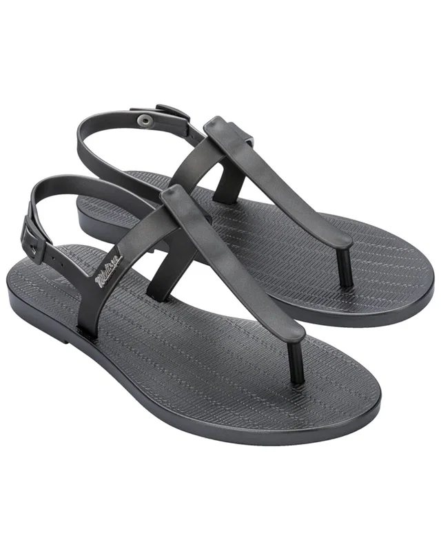 Melissa Shoes Sun Ventura Metallic Sandal, image 1 of 1 from Rue La La