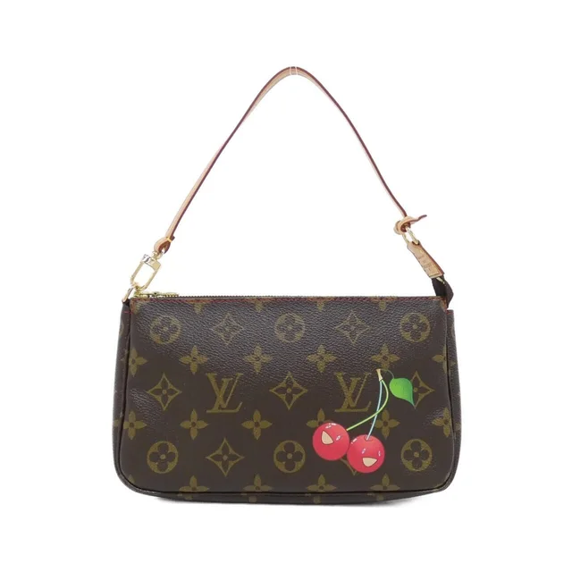 Louis Vuitton Monogram Cherry Pochette Accessoires Pouch in Coated canvas from The Reluxe