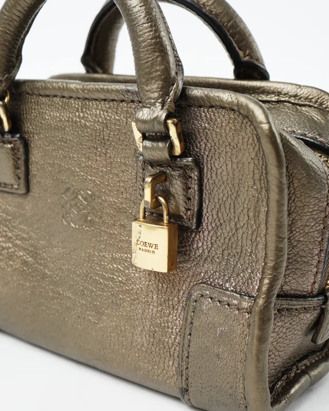 Loewe Micro Amazona Crossbody Bag in Leather from A Retro Tale, photo 6 of 9