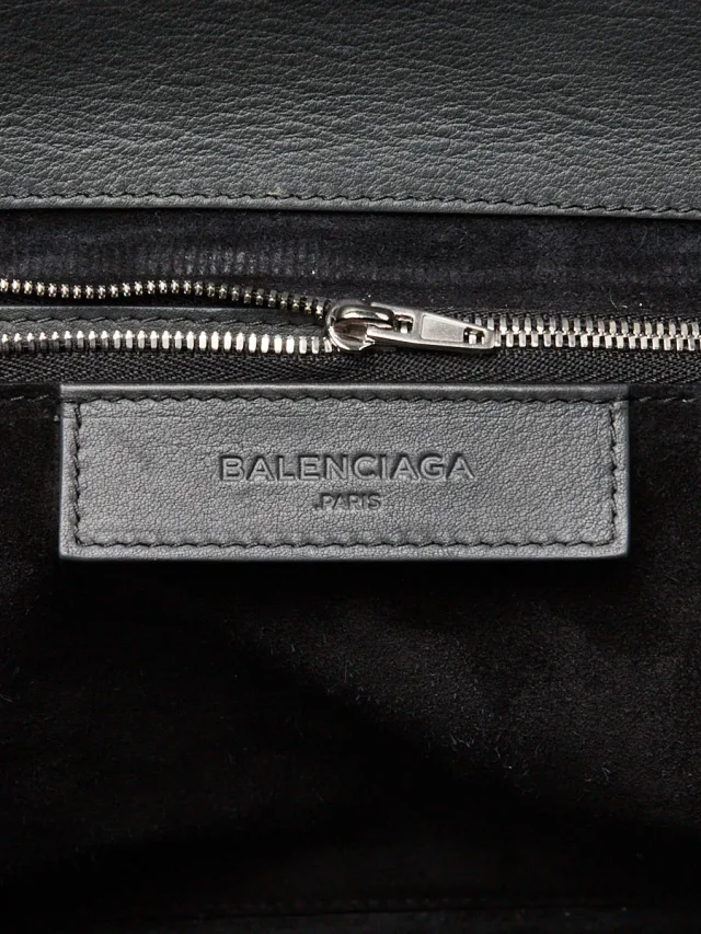 Balenciaga Grey Calfskin Leather Tool Satchel Bag in Grey Calfskin from Yoogis, photo 10 of 12