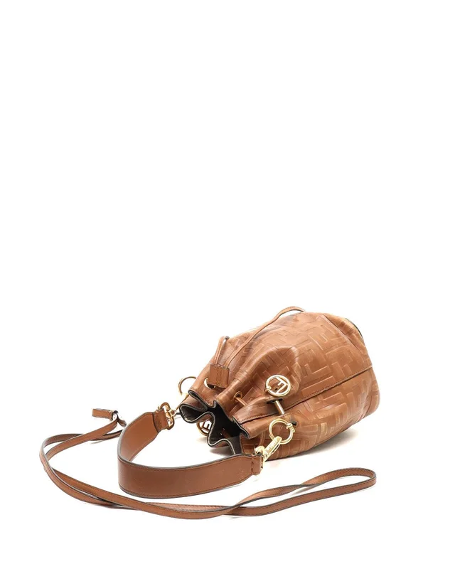 Fendi Mini Mon Tresor Bucket Bag in Leather from A Retro Tale, photo 4 of 12