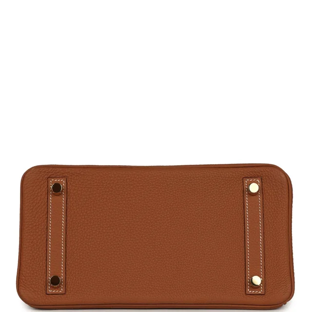 Hermès Birkin 25 Gold Togo Gold Hardware in Gold Togo leather from Madison Avenue Couture, photo 2 of 2