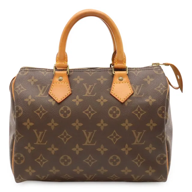 Louis Vuitton Monogram Speedy 25 Mini Boston Bag in Coated canvas from The Reluxe