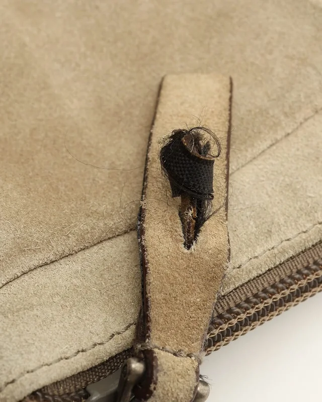 Saint Laurent Yves Mombasa Suede Bag in Suede from A Retro Tale, photo 8 of 11