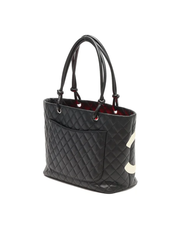 Chanel Cambon Ligne Tote Bag in Leather from A Retro Tale, photo 3 of 8