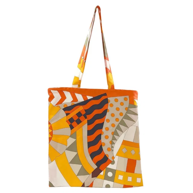 Hermès Petit h Eco Tote Bag Silk in Silk from The Reluxe
