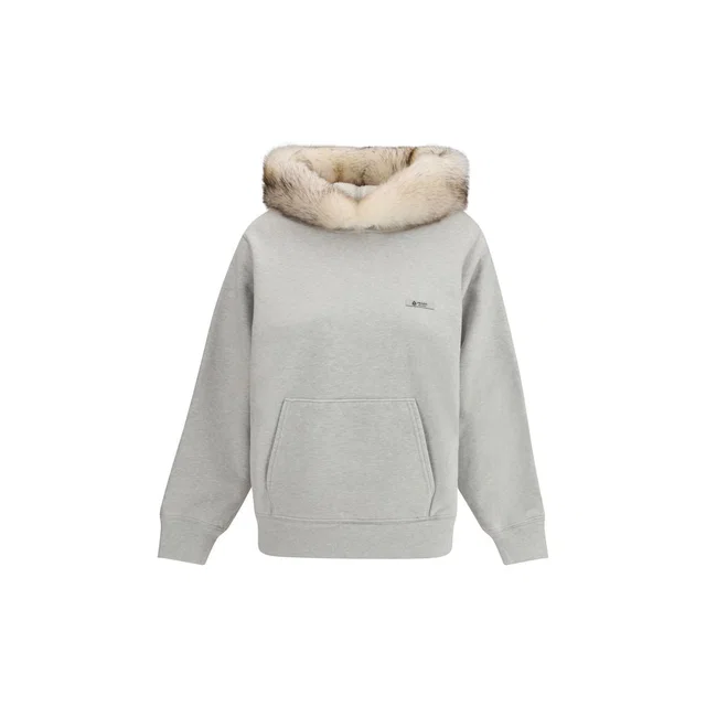 Prada Gray Cotton Sweatshirt in Grey from HEWI
