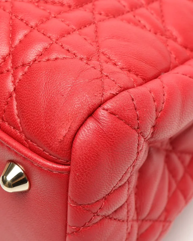 Dior Cannage Soft Shopping Tote Bag in Leather from A Retro Tale, photo 7 of 9