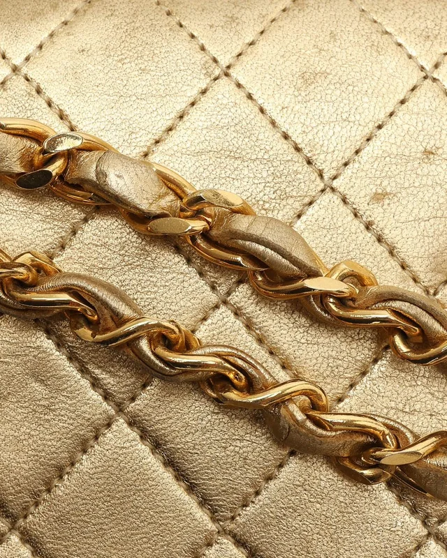 Chanel Classic Micro Single Flap Bag in Woven leather from A Retro Tale, photo 7 of 10