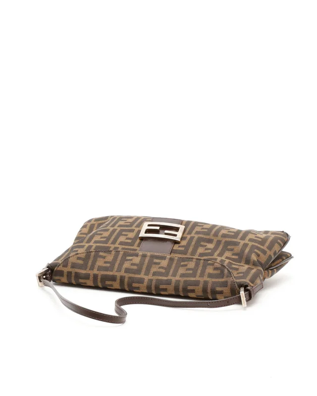 Fendi Zucca Shoulder Bag in Canvas from A Retro Tale, photo 4 of 9