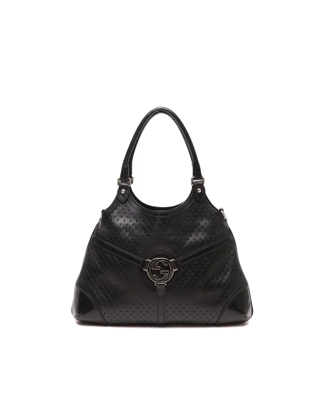 Gucci GG Leather Reins Bag in Leather from A Retro Tale