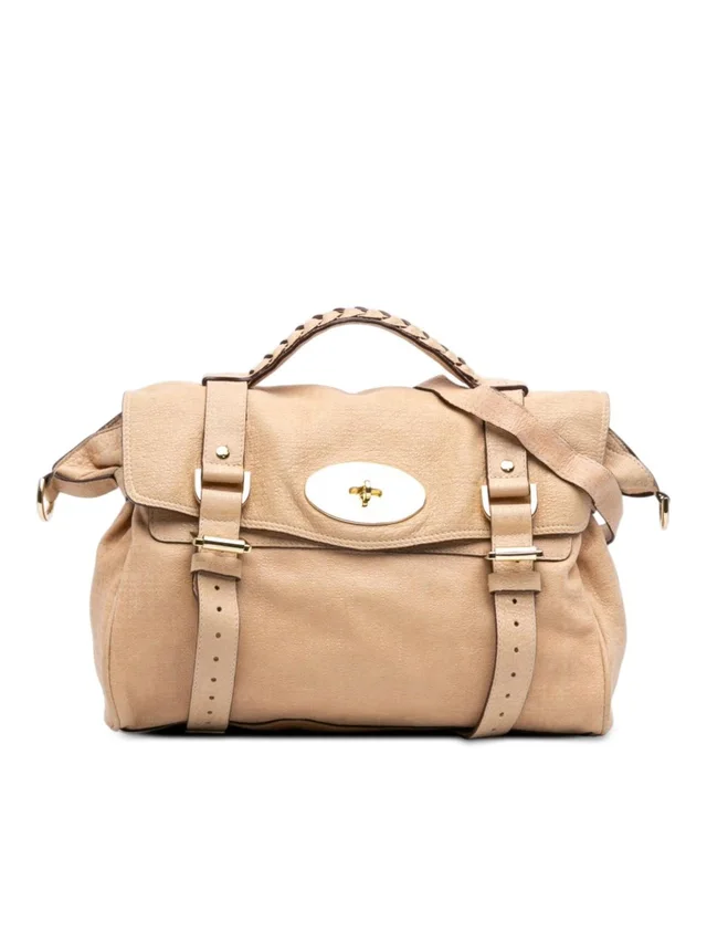 Mulberry Textured Calfskin Alexa #346707m41b in Calfskin from Poshmark
