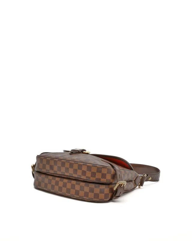Louis Vuitton Damier Ebene Highbury Shoulder Bag in Brown Canvas from A Retro Tale, photo 5 of 8