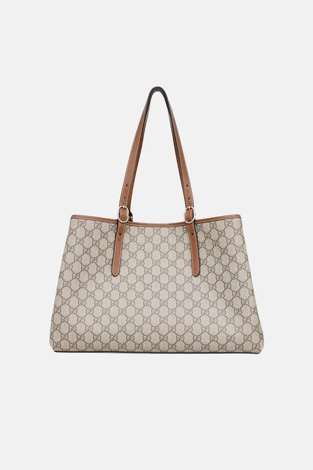 Gucci GG Emblem Tote Bag in Coated canvas from VSP Consignment
