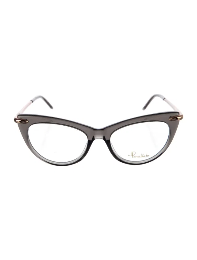 Pomellato Cat-Eye Eyeglasses in gray from The RealReal