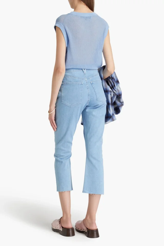 Veronica Beard Carly High-Rise Kick-Flare Jeans, photo 3 of 4 from THE OUTNET