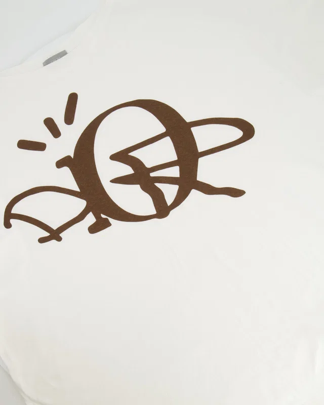 x Cactus Jack Menswear White T-Shirt with Brown Dior Logo Size XXL (UK 44) in Brown from Sellier