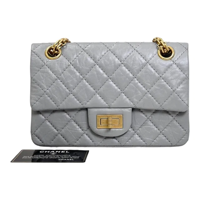 Chanel Reissue Mini Grey Calfskin Bag in Grey Calfskin from Luxury Promise