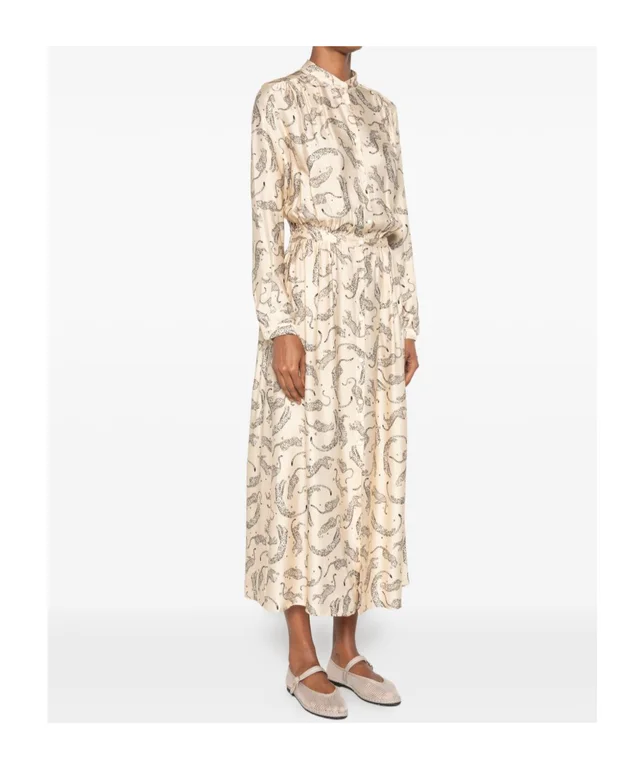Forte Forte leopard-print midi dress, photo 3 of 5 from SENSER