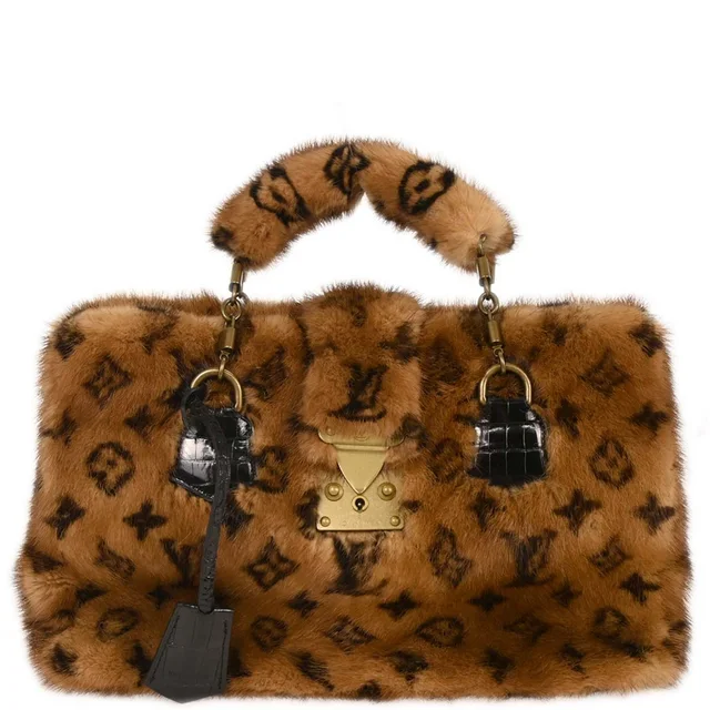 Louis Vuitton 2004 Monogram Mink Handbag from AMORE Vintage Tokyo