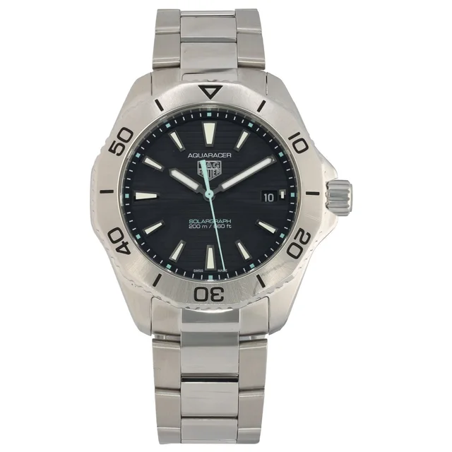 TAG Heuer Aquaracer WBP1114 40mm Stainless Steel Watch from H&T
