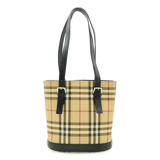 Burberry Coated Canvas Tote Bag in Coated canvas from LuxUness