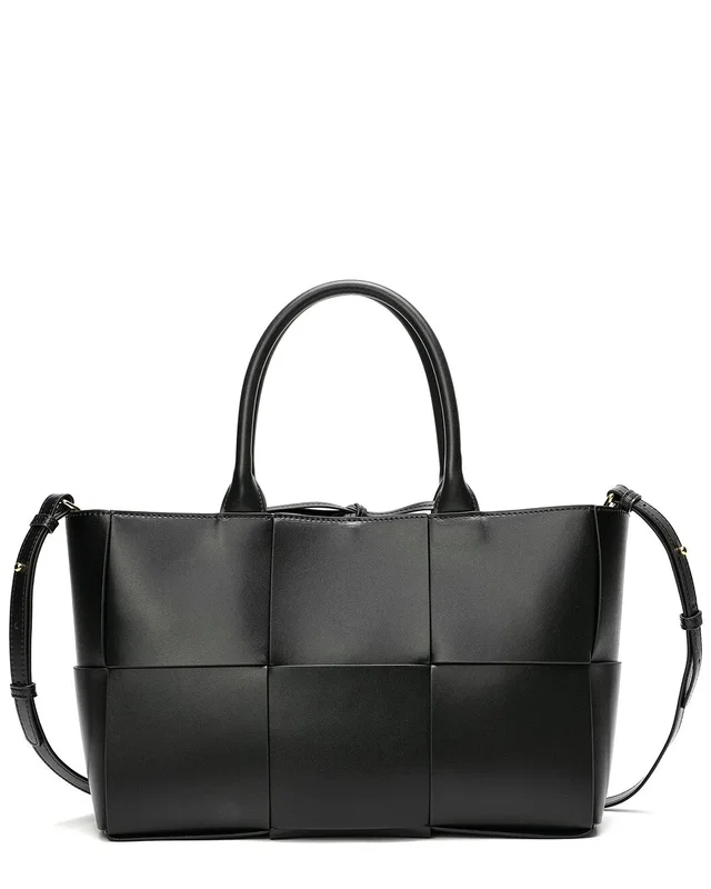 Tiffany & Fred Paris Woven Smooth Leather Tote, image 1 of 1 from Rue La La