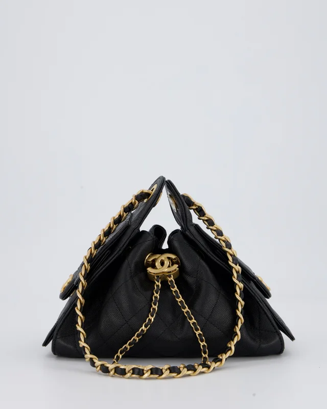Chanel Black 25 Mini Handbag from Sellier