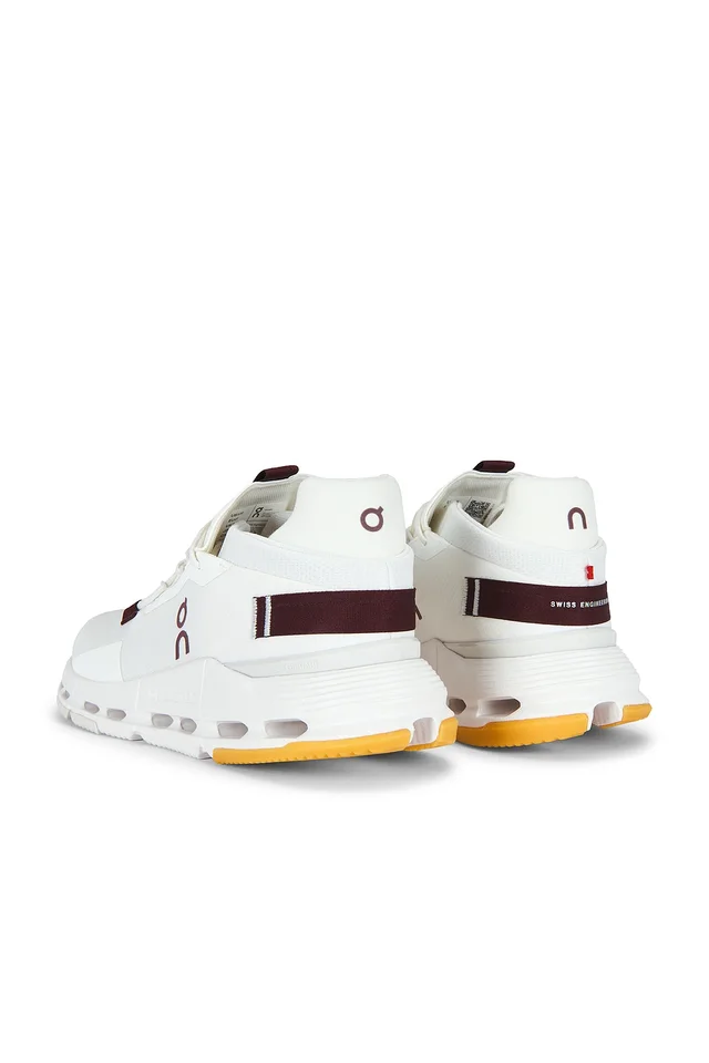 On Cloudnova 2 in Ivory & Maroon, photo 3 of 6 from REVOLVE (Canada)
