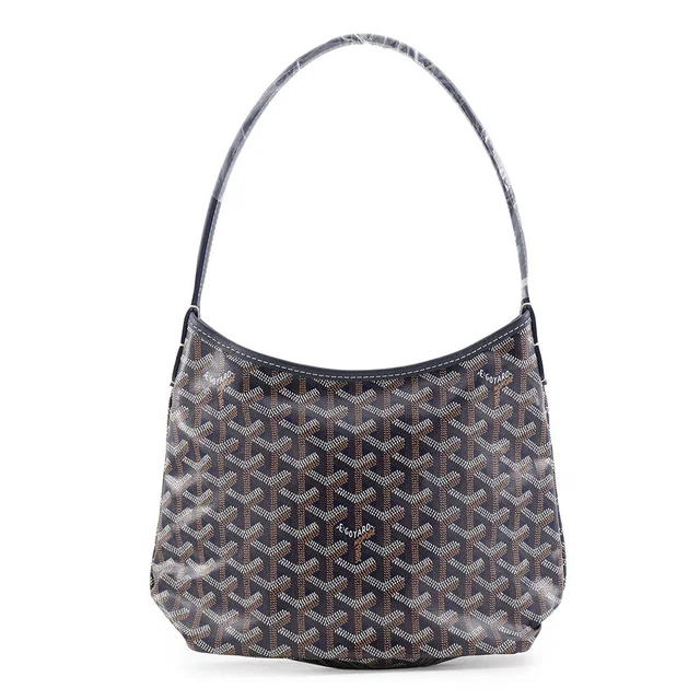 Goyard Boheme Hobo Bag Navy BlueBOHEMEMINTY12CL12P PVC Leather Size Mini in Navy Leather from GALLERY RARE