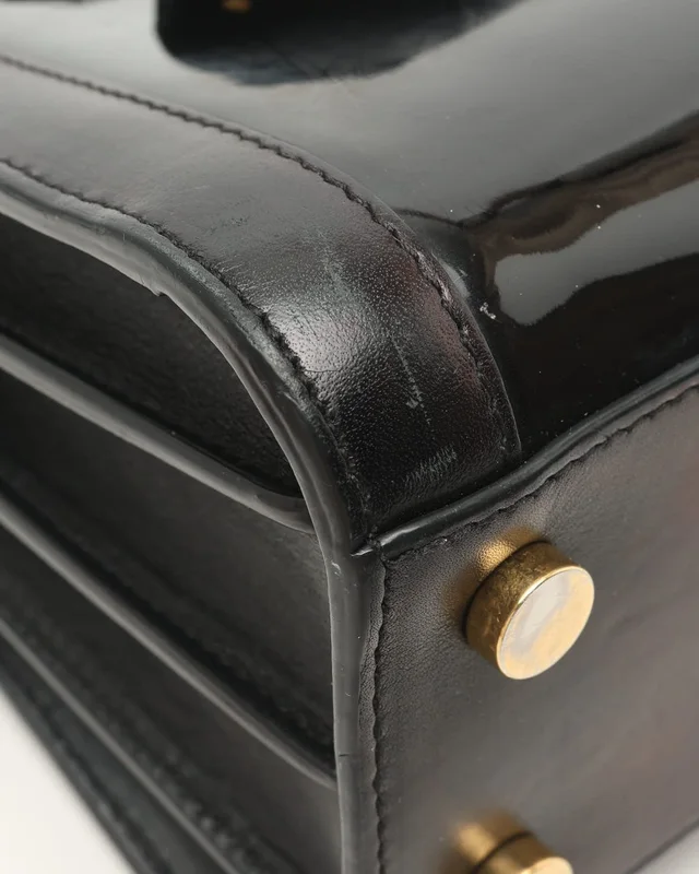 Saint Laurent Patent Nano Sac De Jour Bag in Patent leather from A Retro Tale, photo 7 of 10