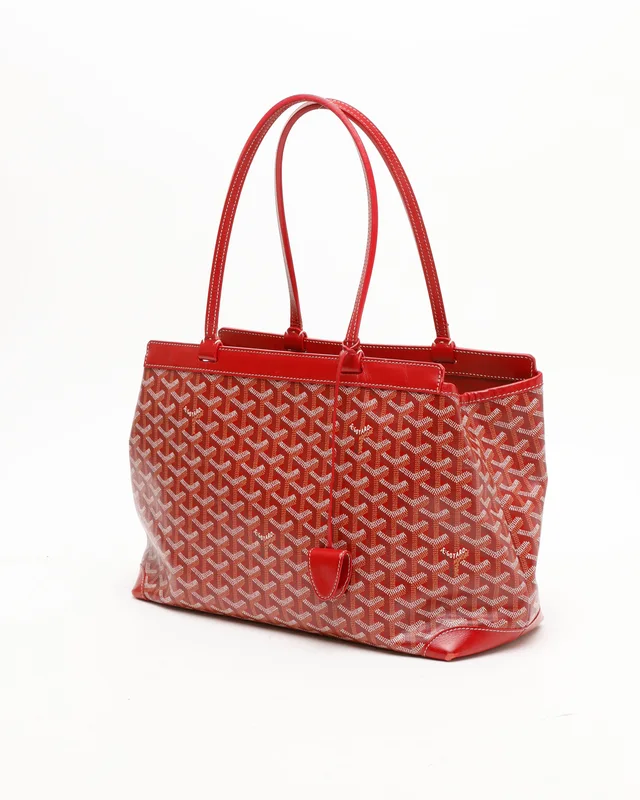 Goyard Bellechasse PM Tote Bag in Canvas from A Retro Tale, photo 2 of 12