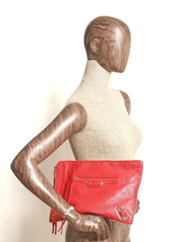 Balenciaga Motocross Clutch Bag in Leather from A Retro Tale, photo 7 of 7