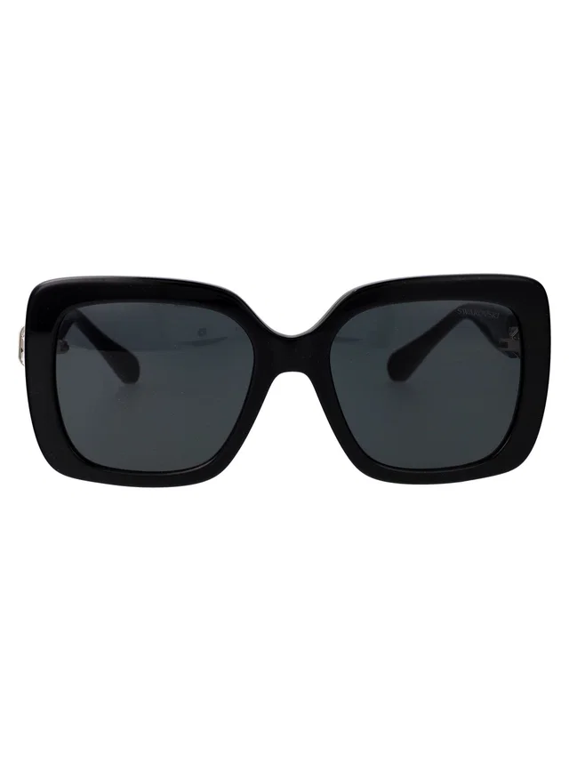 Swarovski 0sk6001 Black Acetate Sunglasses in Black from HEWI
