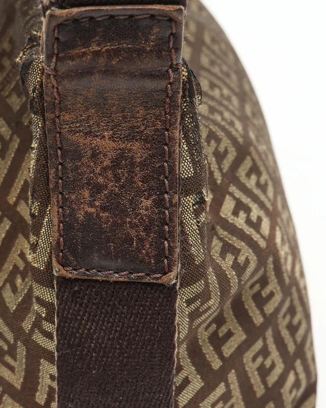 Fendi Zucchino Crossbody Bag in Canvas from A Retro Tale, photo 8 of 12