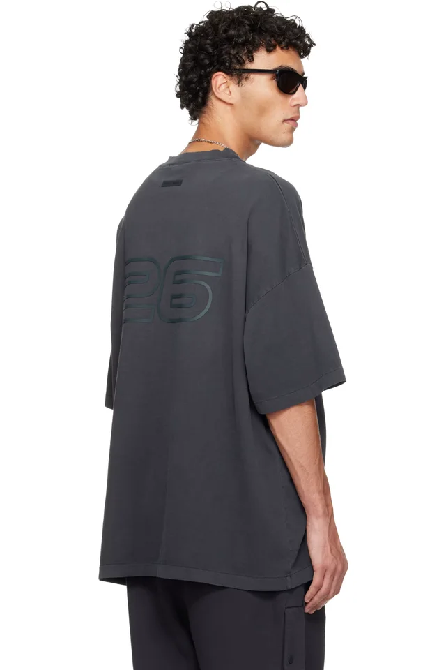 Gray Holiday 'Fear Of God Essentials' 90s T-shirt, photo 3 of 4 from SSENSE