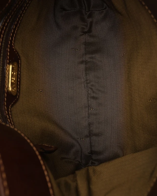 Fendi Zucca Shoulder Bag in Canvas from A Retro Tale, photo 6 of 7