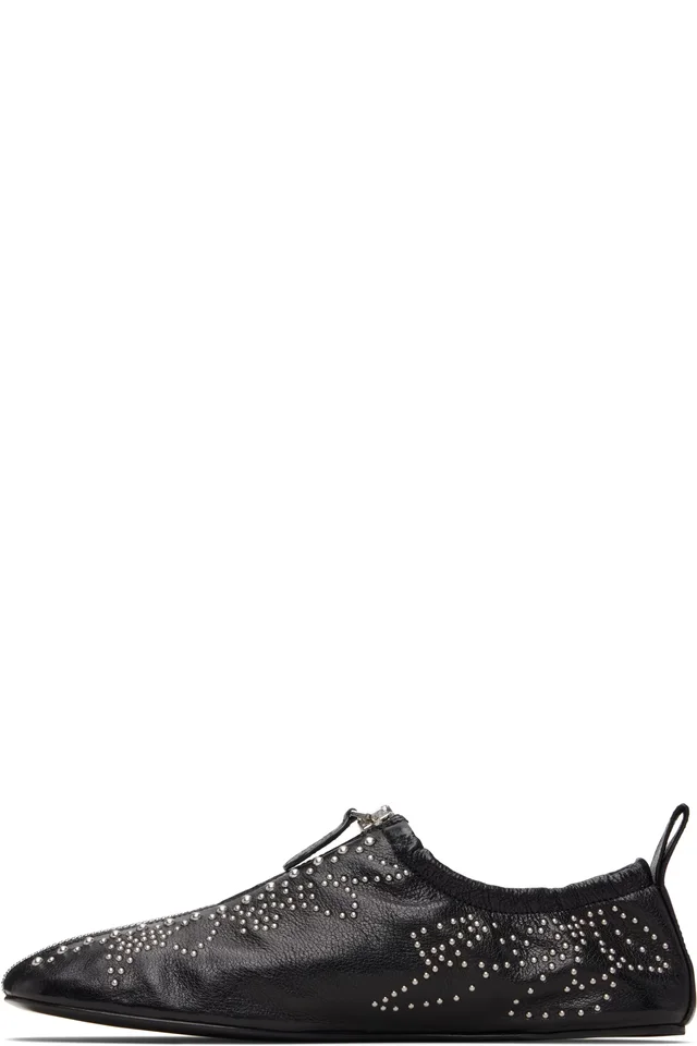 Chloé Black Susanna Flats, photo 3 of 4 from SSENSE