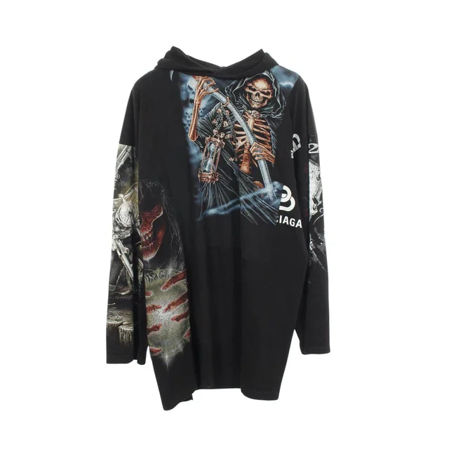 Balenciaga Limited Edition Reconstructed Hoodie Cotton from LuxUness