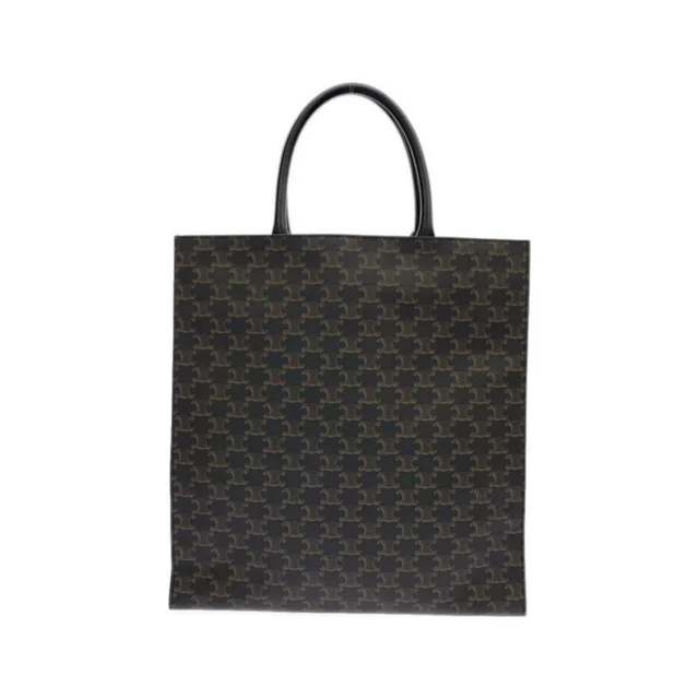 Vertical Cabas CELINE 190972BRJ Bag in 38NO/BLACK (black) Triomphe canvas/calf from KOMEHYO, photo 2 of 6