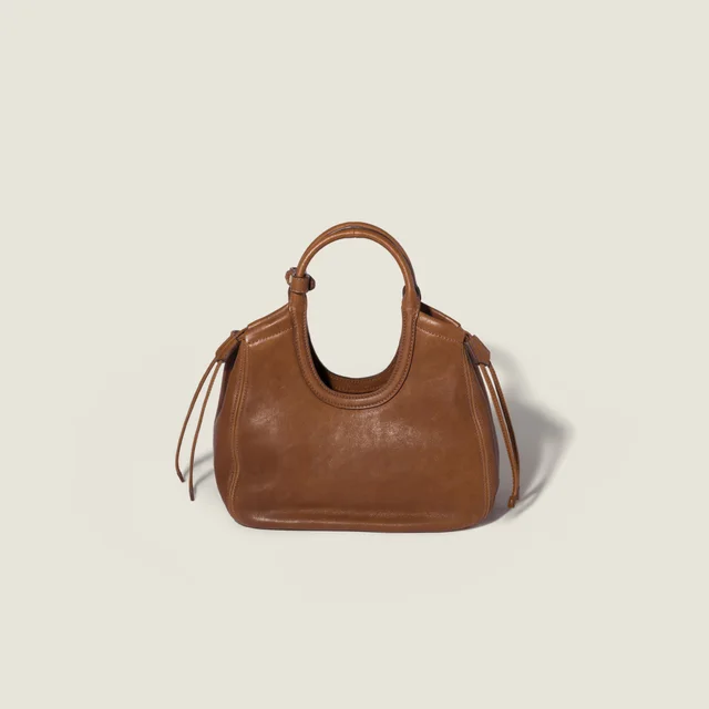 Miu Miu Ivy nappa leather tote bag, photo 3 of 5 from SENSER
