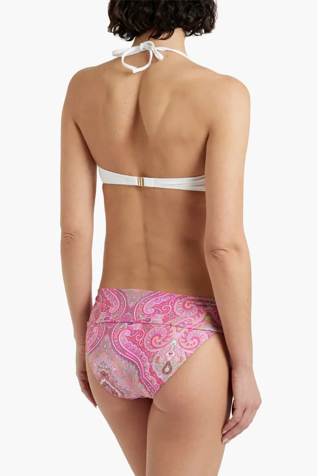Melissa Odabash Brussels Paisley-Print Mid-Rise Bikini Briefs, photo 4 of 5 from THE OUTNET