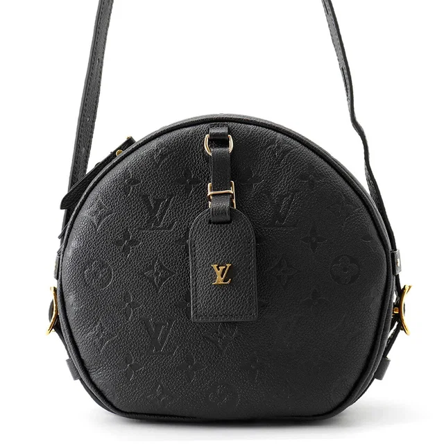 Louis Vuitton Boite Chapeau Souple NoirM45649 Monogram Empreinte Leather Size MM in Leather from GALLERY RARE