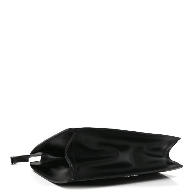 Prada City Calfskin Palm Tree Print Light Frame Bag Black Mare in Black Calfskin from FASHIONPHILE, photo 4 of 9