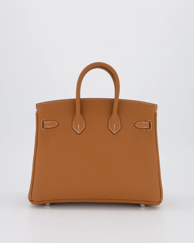 Hermès Birkin 25 Retourne Bag in Gold Togo leather from Sellier, photo 6 of 21