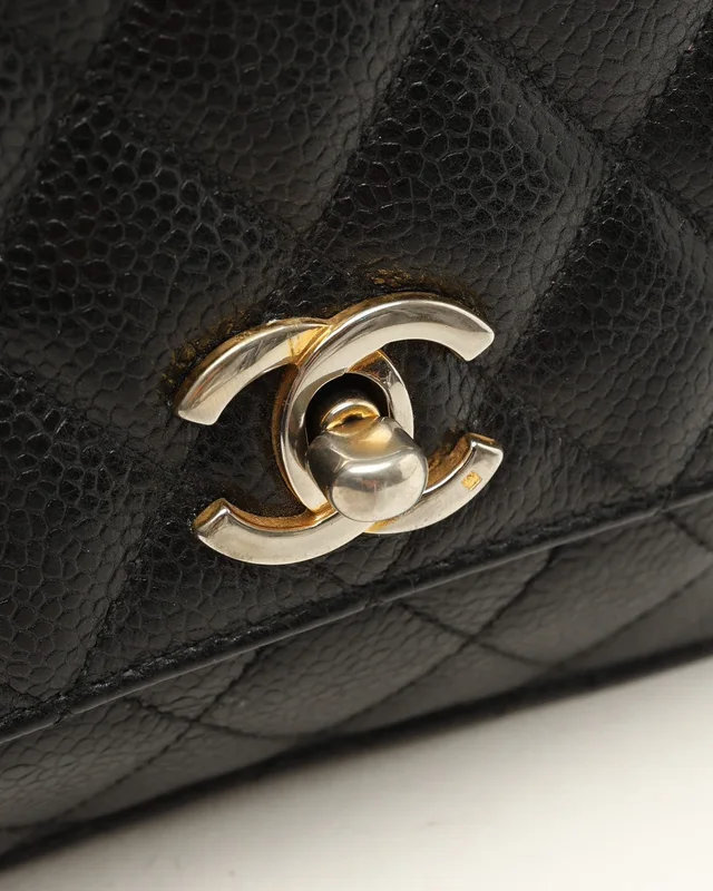 Chanel CC Caviar Waist Bag in Caviar leather from A Retro Tale, photo 7 of 10