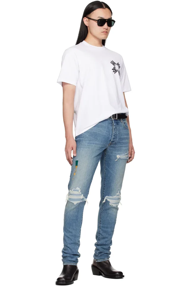 AMIRI Black MA Quad T-shirt, photo 5 of 5 from SSENSE