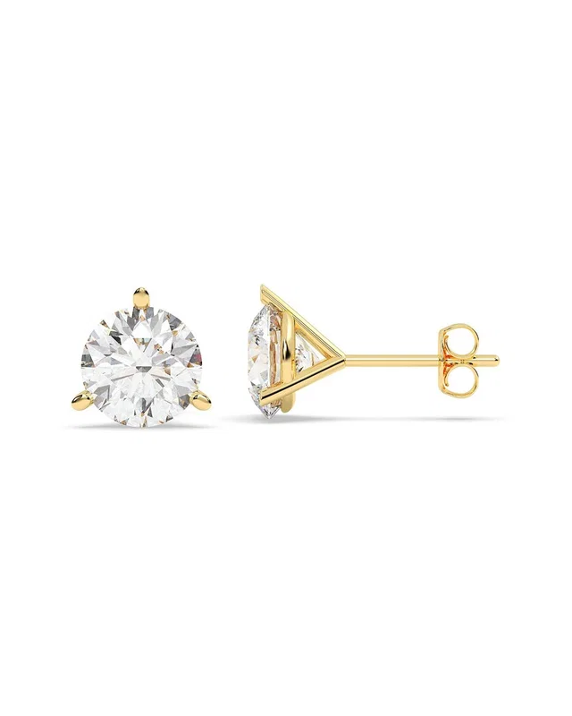 Lab Grown Diamonds 14K 3.00 ct. tw. Lab-Grown Diamond Earrings, image 1 of 1 from Rue La La